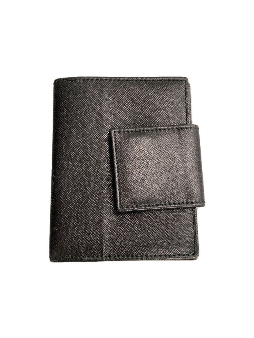 Prada Card Case Wallet Leather